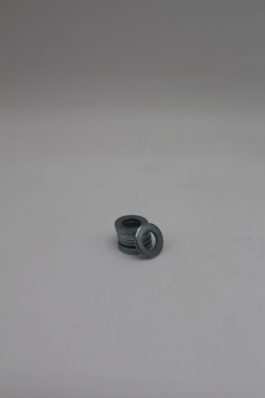 Rondelle plate 5,5x9,5 ep. 1mm Zinguée Blanc à l'unité - A l'unité